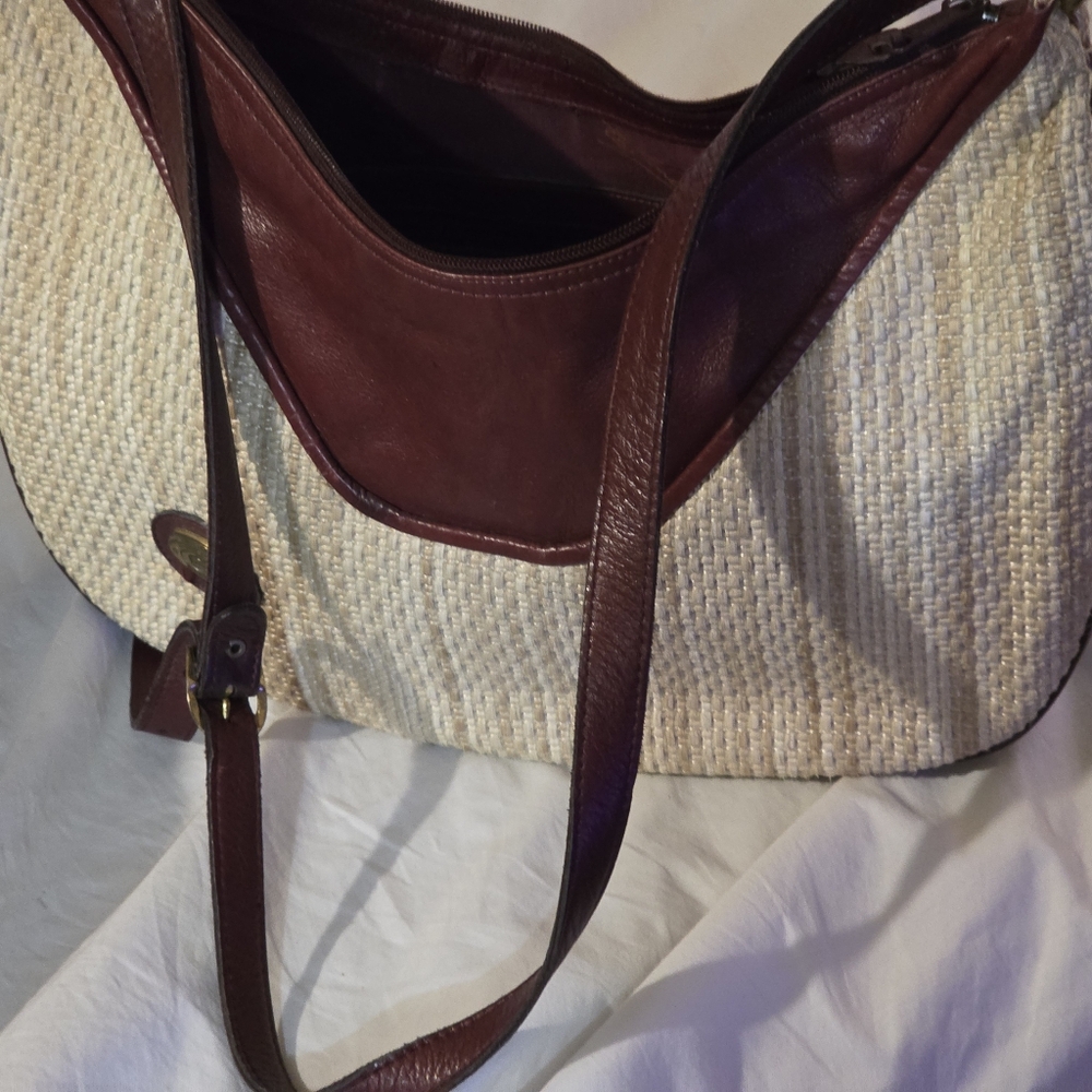 VINTAGE ETINNE ANGINER Soft Wicker Handbag